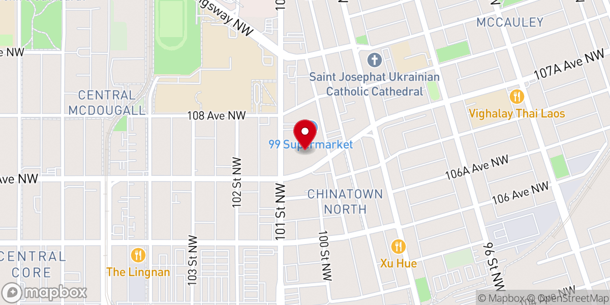 Map showing location of Ubuntu Children + Families