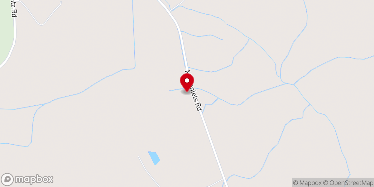 Map showing location of Carrs Chapel