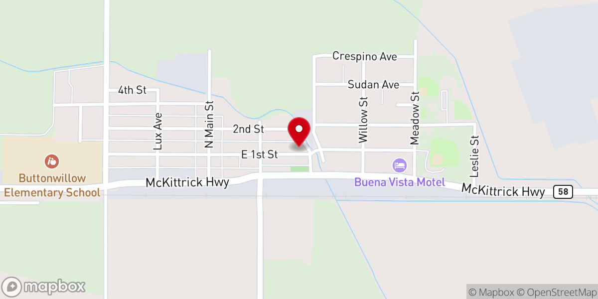 Map showing location of Morning Star Cogic