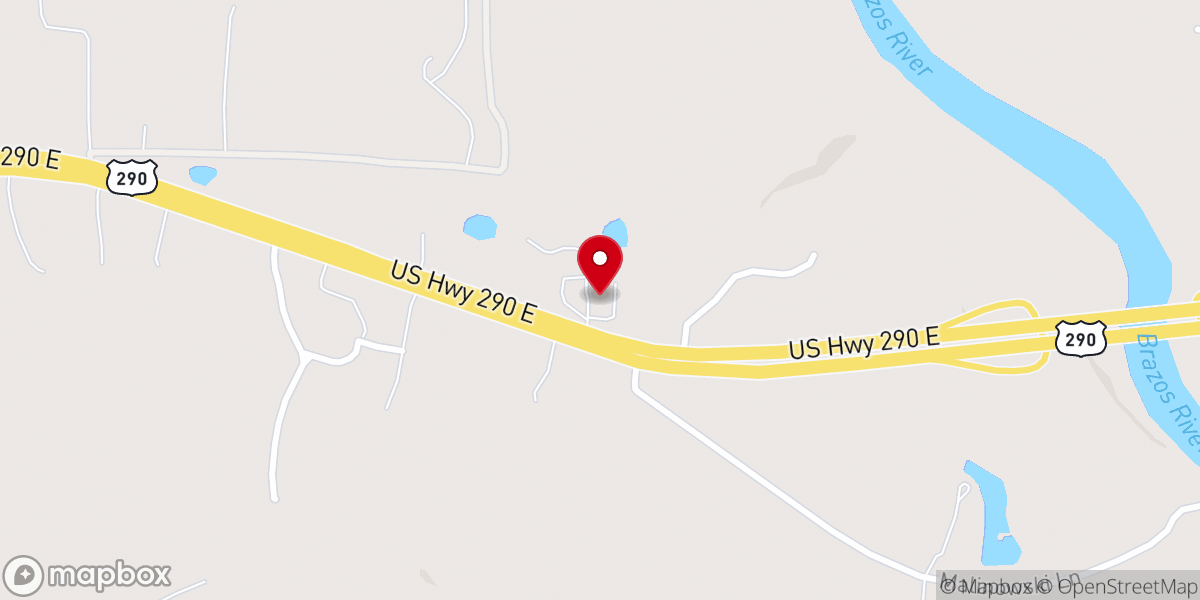 Map showing location of Chappell Hill Sausage Company