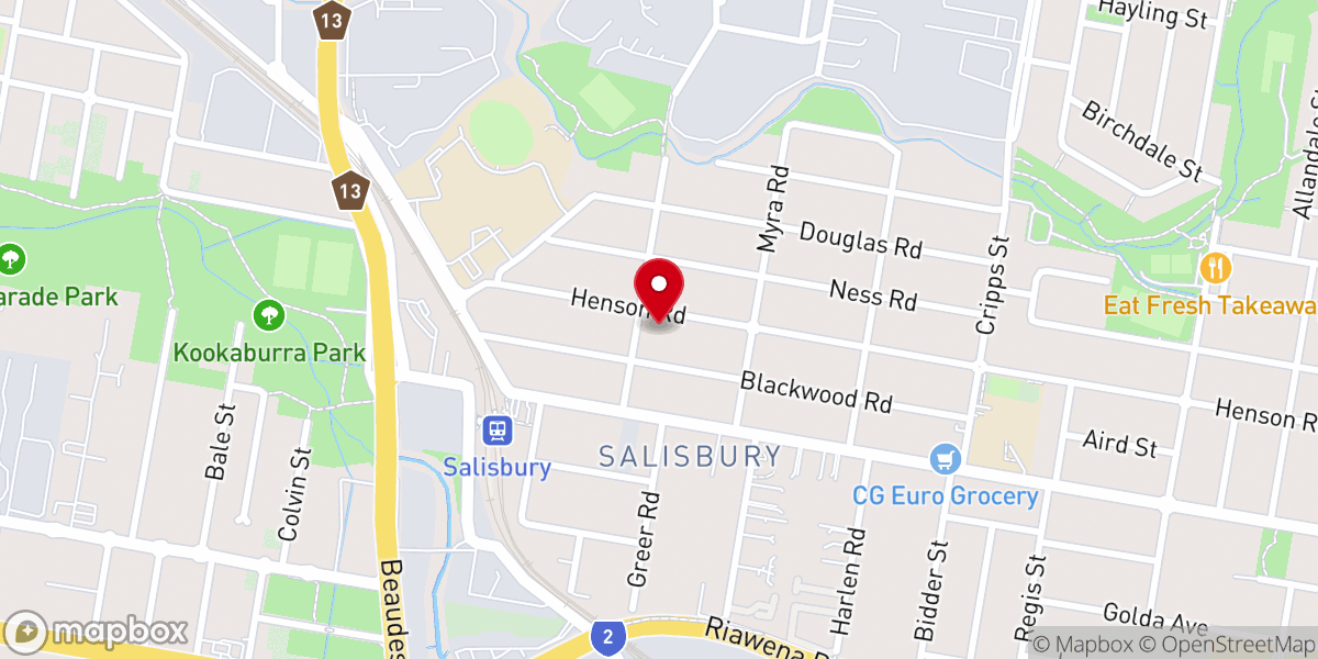 Map showing location of Croatian Catholic Centre