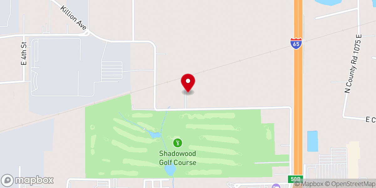 Map showing location of Sandy Creek Christian Academy