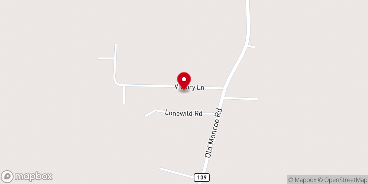 Map showing location of I.M.P.A.C.T. Ministries