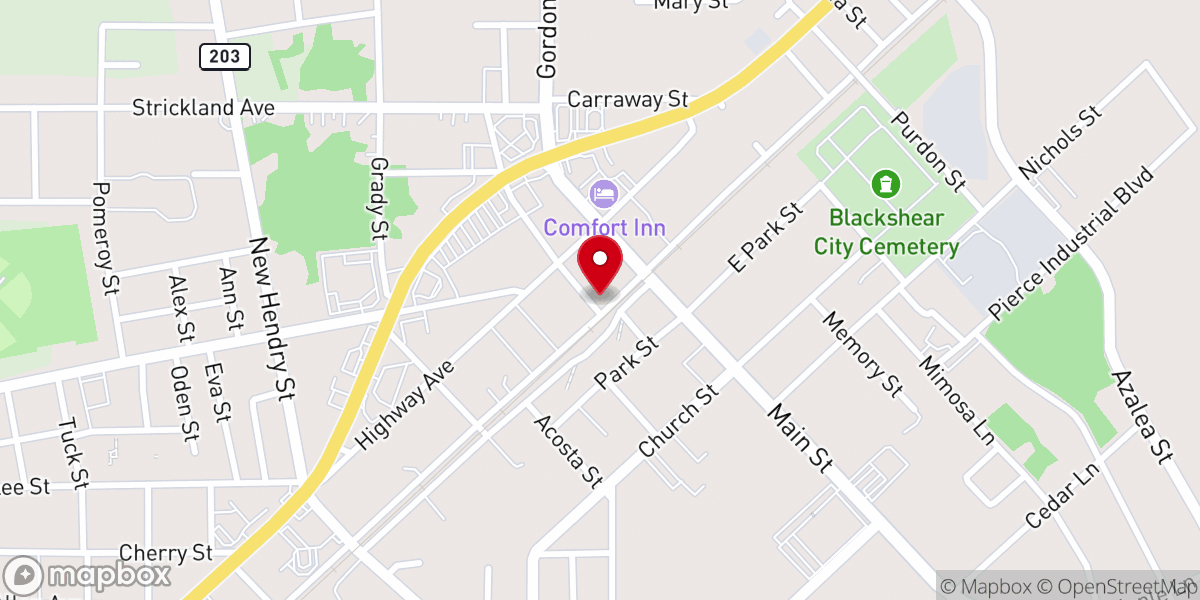 Map showing location of Spirit Led Ministry