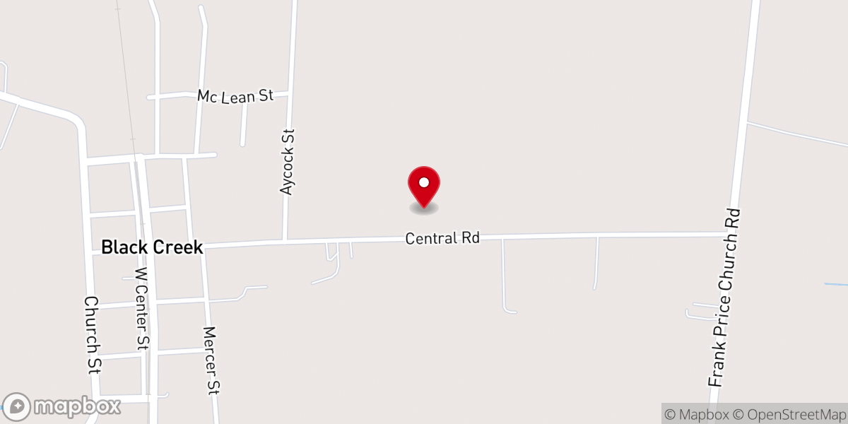 Map showing location of St John Apostolic Holiness