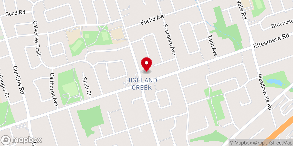 Map showing location of Saint Anne’s Ukrainian Orthodox Church
