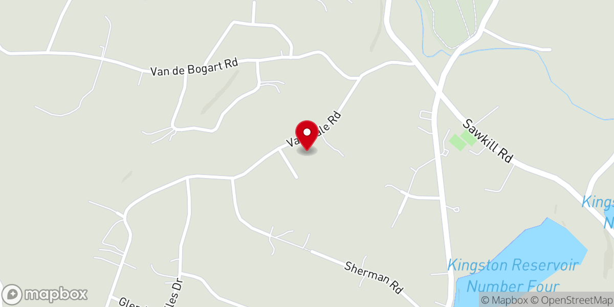 Map showing location of Catskill Hudson District United Methodist Church