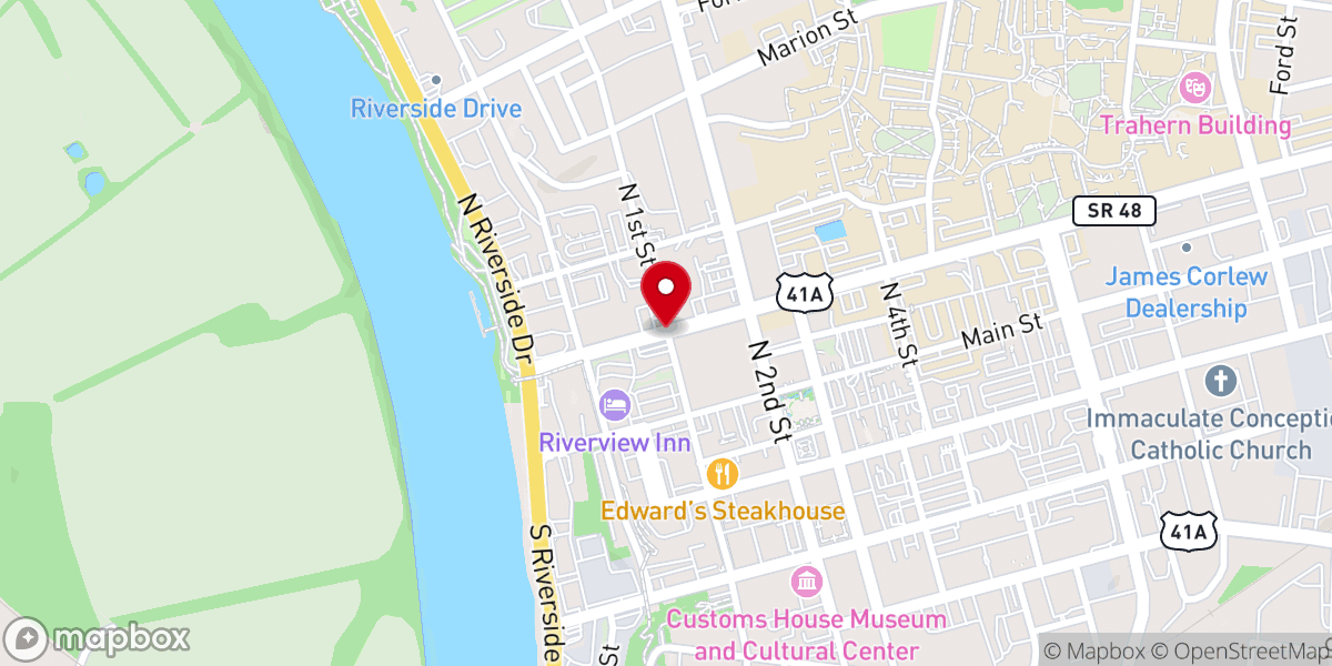 Map showing location of Apologetics Bible College