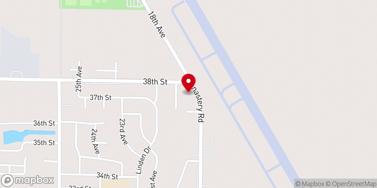Map showing location of The Neighborhood Sanctuary