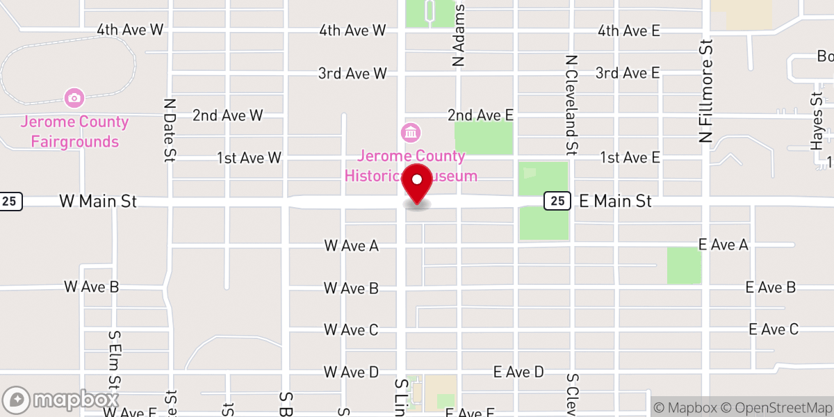 Map showing location of Renew
