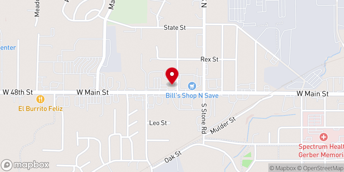 Map showing location of Insight Pregnancy Services