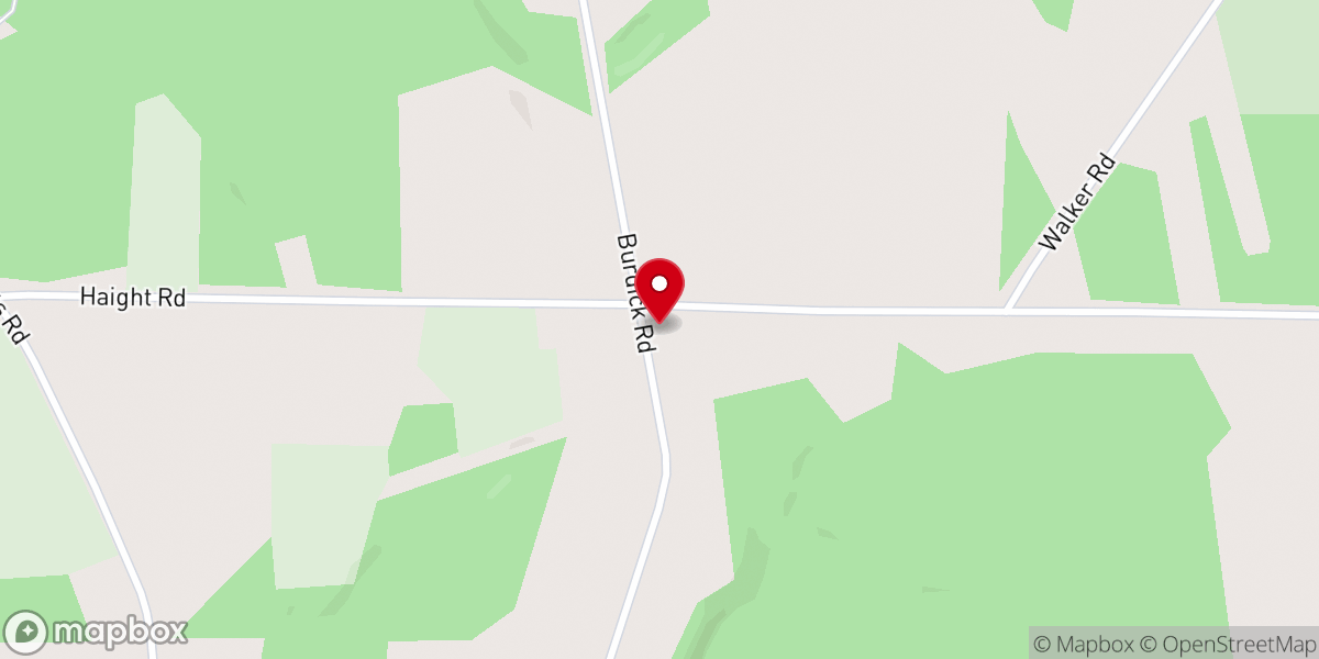 Map showing location of Howard Hill Church