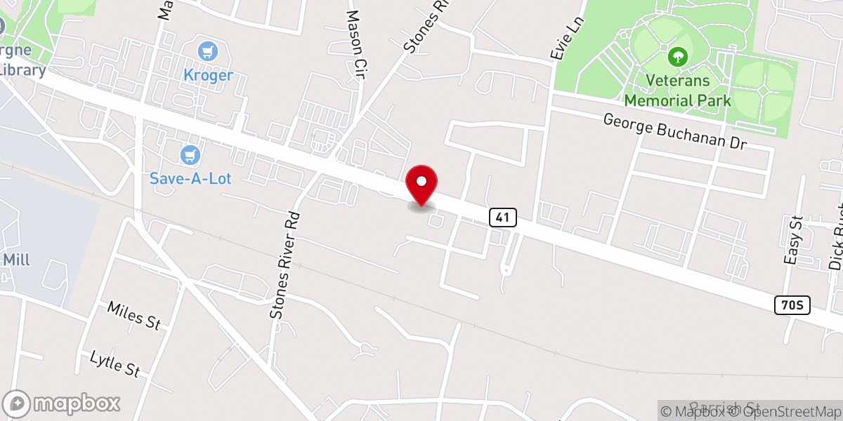Map showing location of Bethlehem Haitian/American Congregation