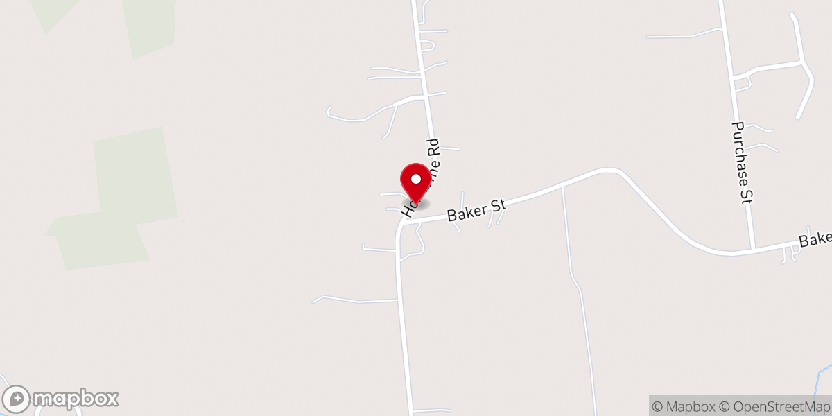 Map showing location of Holy Cross Catholic Church