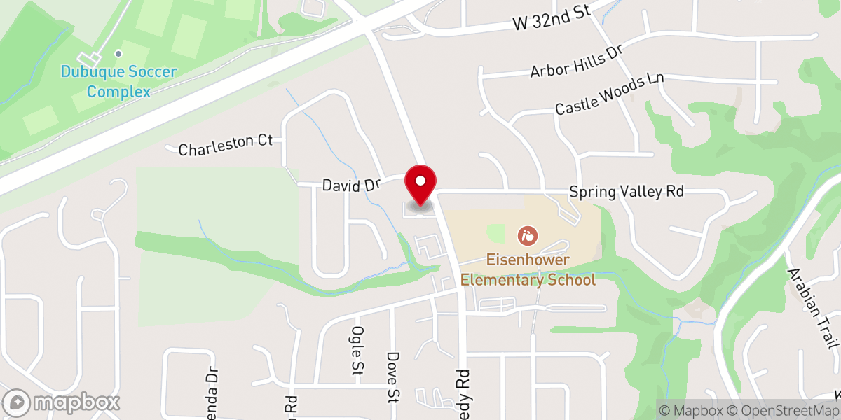 Map showing location of Summit Congregational Church