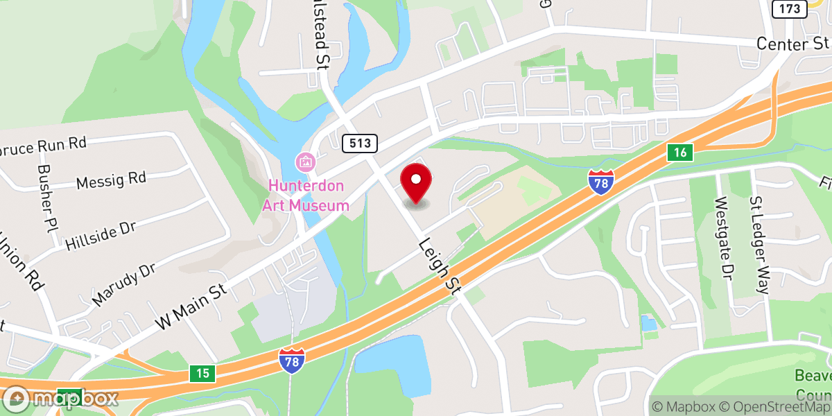 Map showing location of Clinton Assembly of God Church
