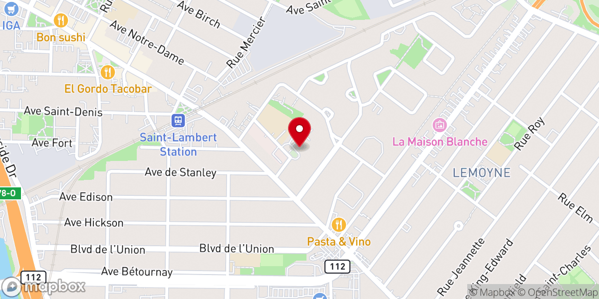 Map showing location of Saint Francis of Assisi Parish