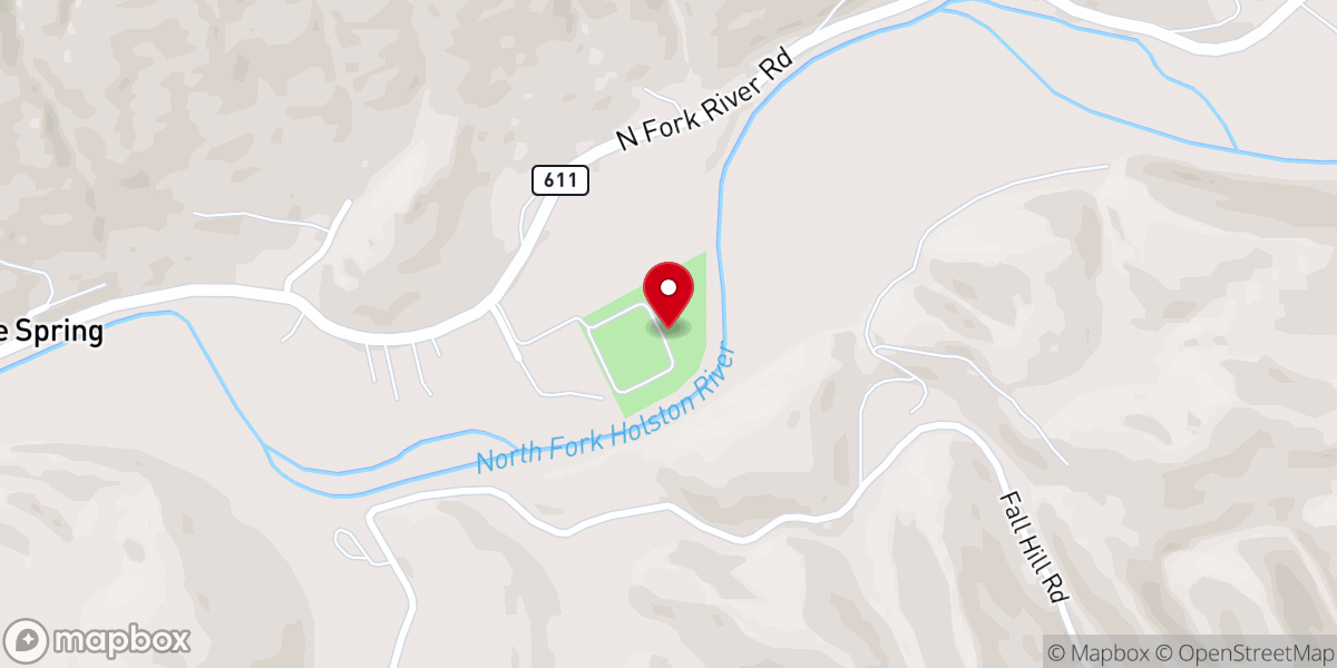 Map showing location of Redemption River Christian Minitries