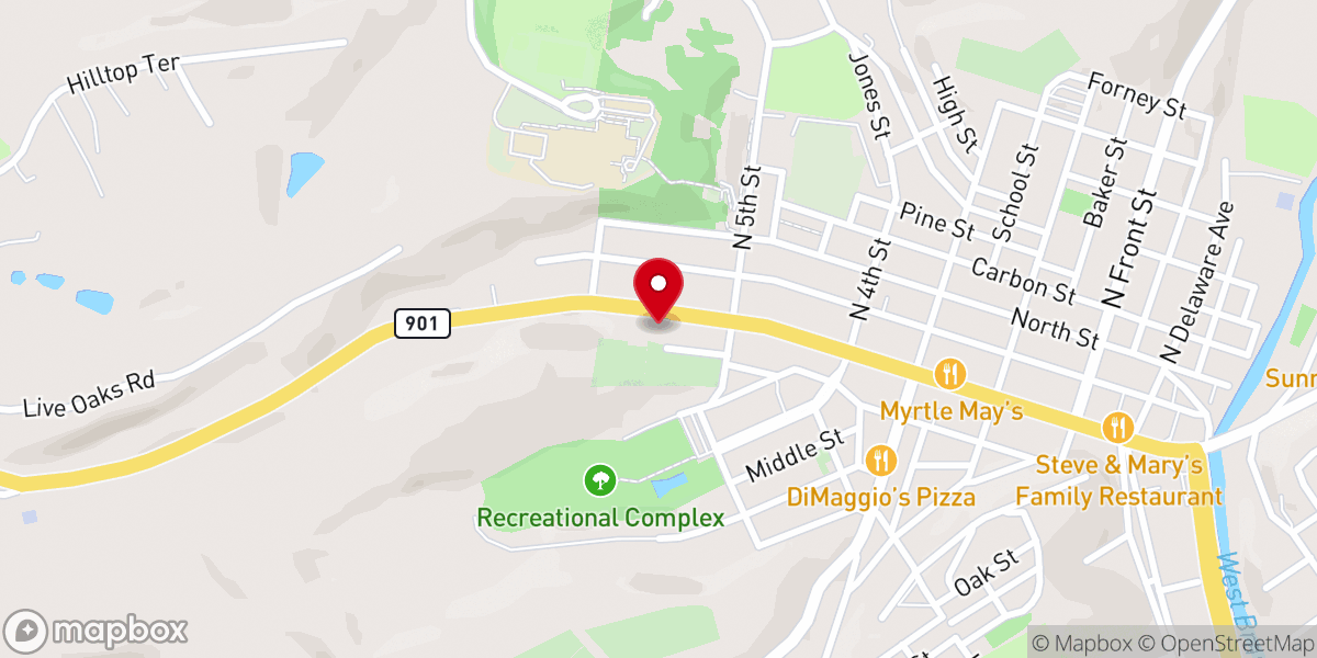 Map showing location of Saint Michael the Archangel Catholic Church