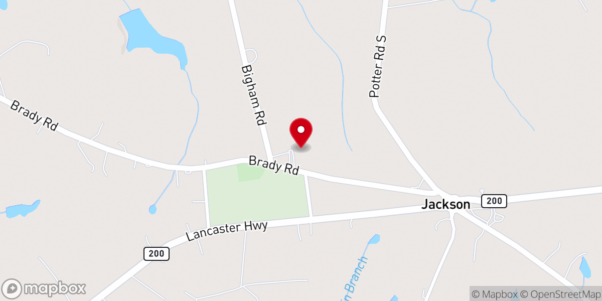 Map showing location of Walkersville Evangelical Presbyterian Church