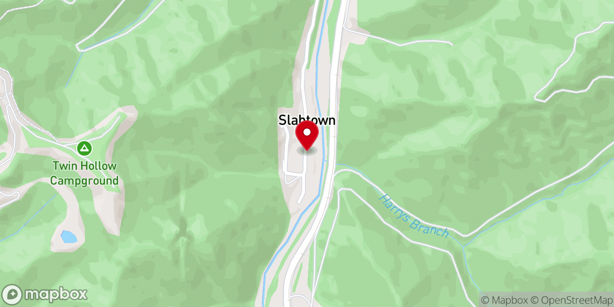 Map showing location of Riverview Church