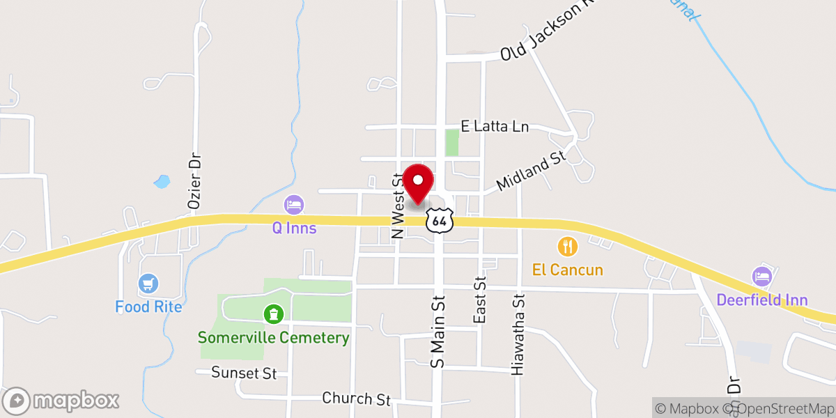 Map showing location of Total Change Of Heart Ministries