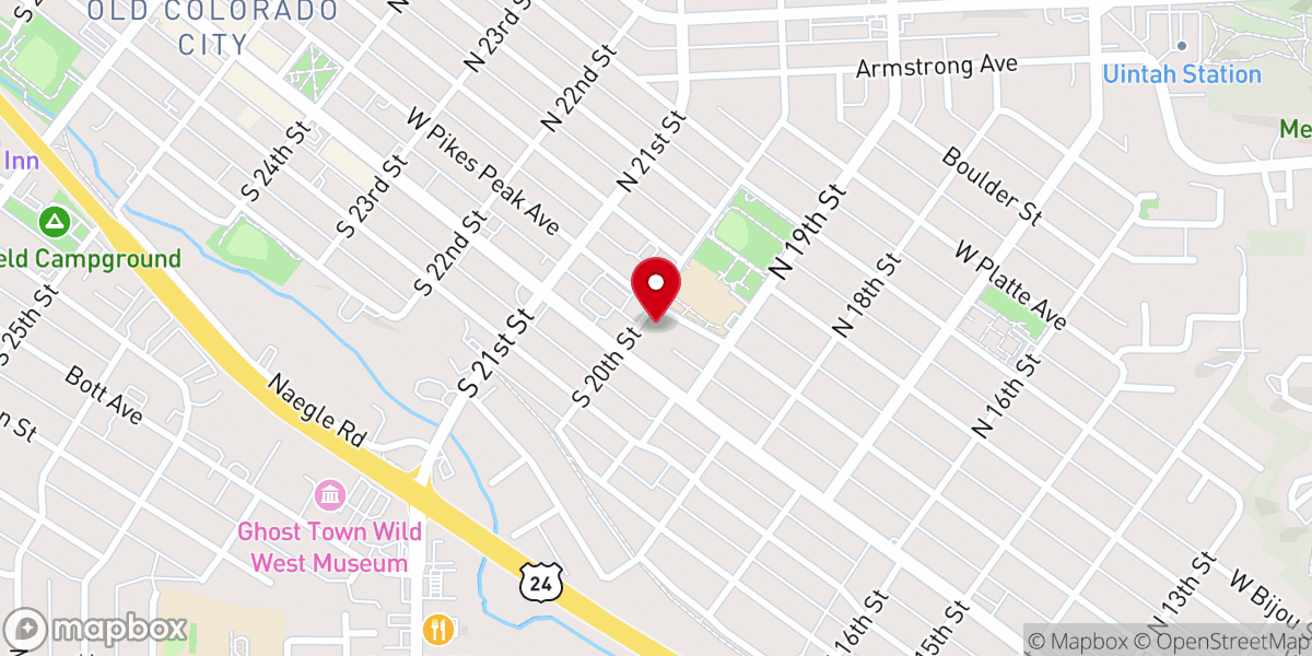 Map showing location of Living Presence Ministry Inc
