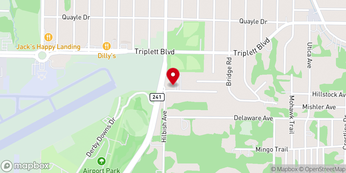 Map showing location of City Church AC