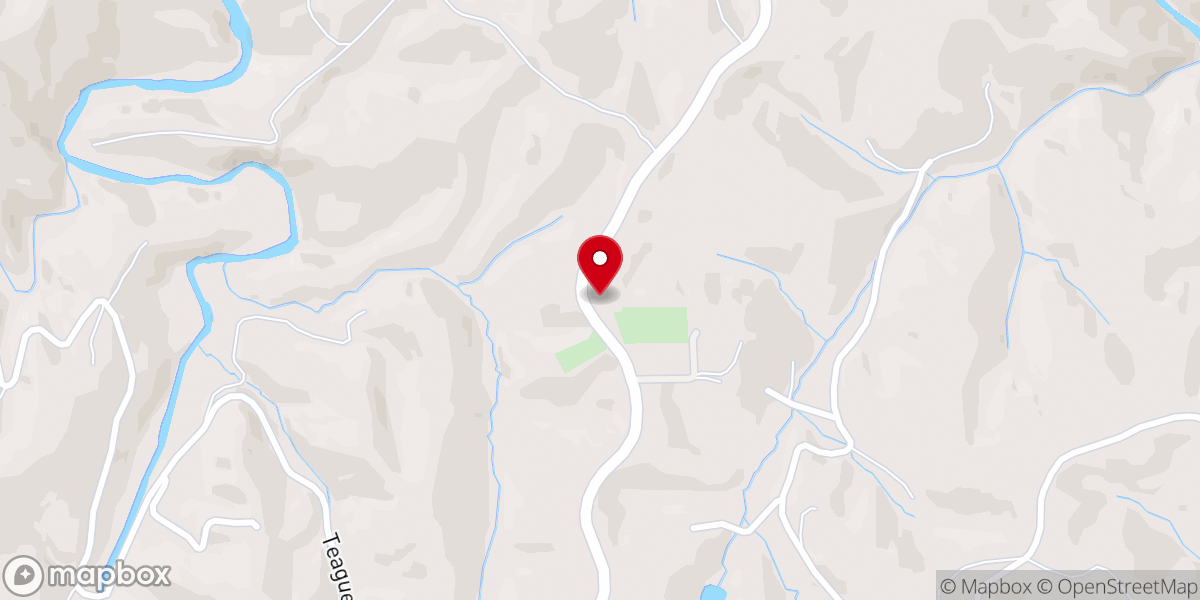 Map showing location of Redmon Baptist Church