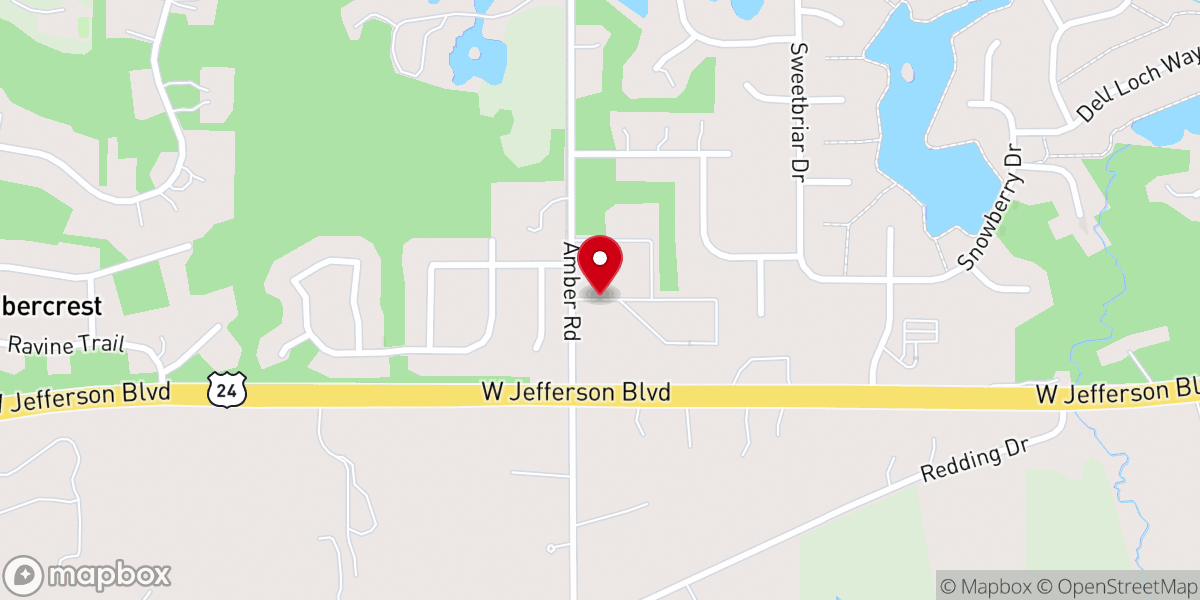 Map showing location of Emmanuel Community Church