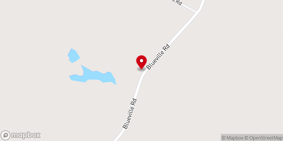 Map showing location of Mount Pisgah Church