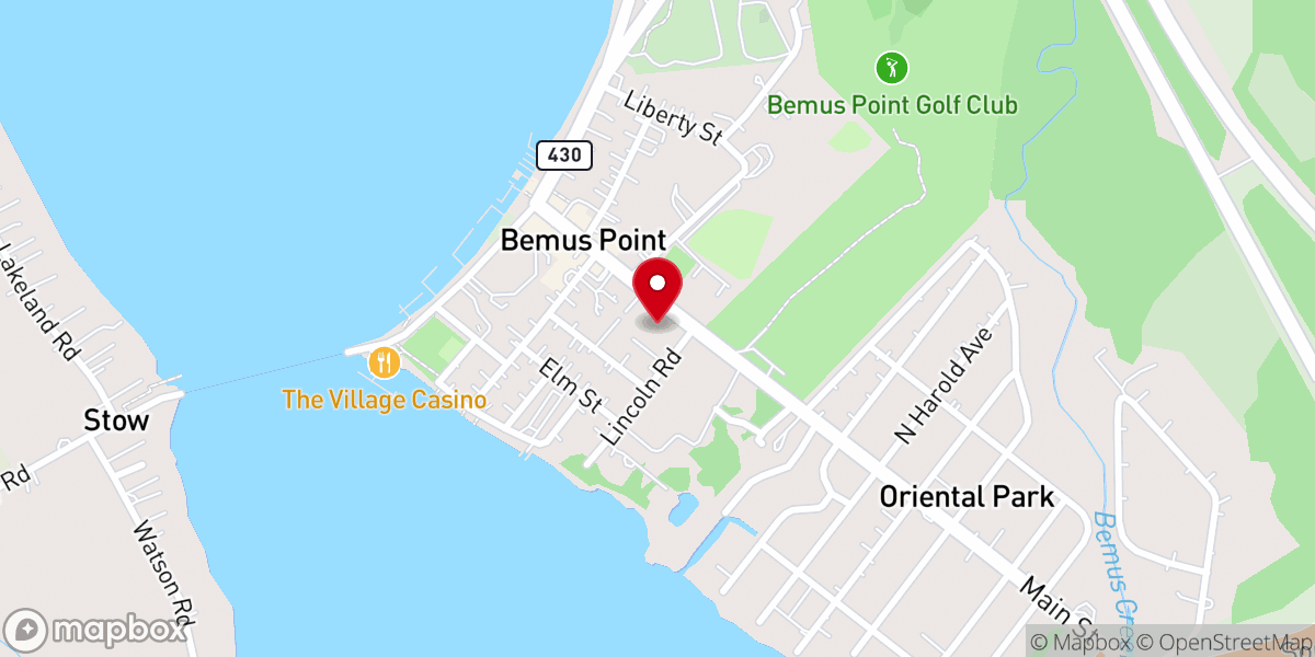 Map showing location of Our Lady of Lourdes Roman Catholic Church