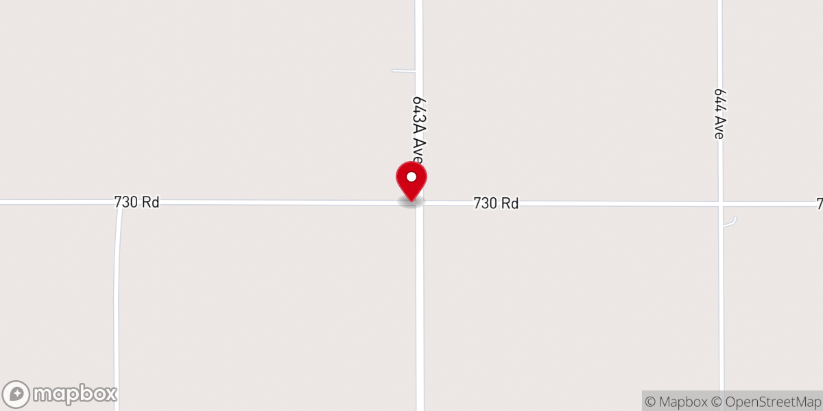 Map showing location of Bethel Church