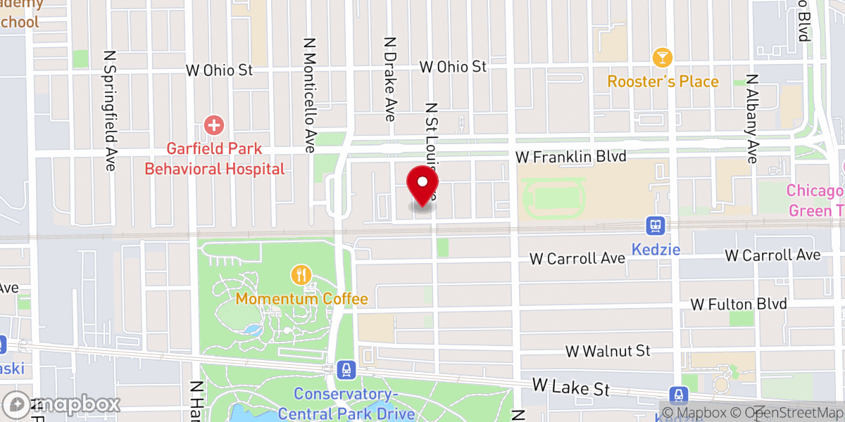 Map showing location of Complete Women Ministries