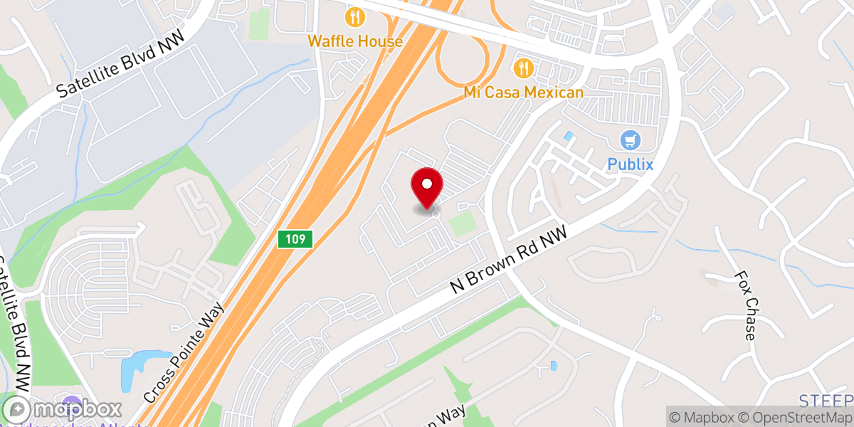 Map showing location of In Her Light Inc