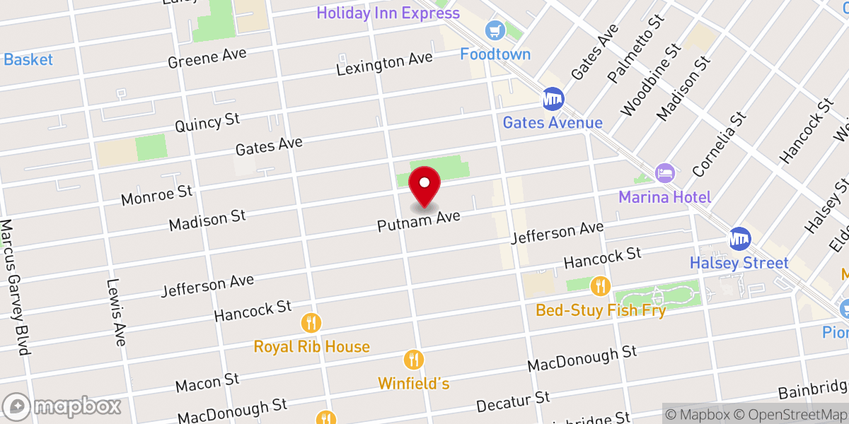 Map showing location of St Anns St Catherine Spiritual Baptist House of Prayer Incorp