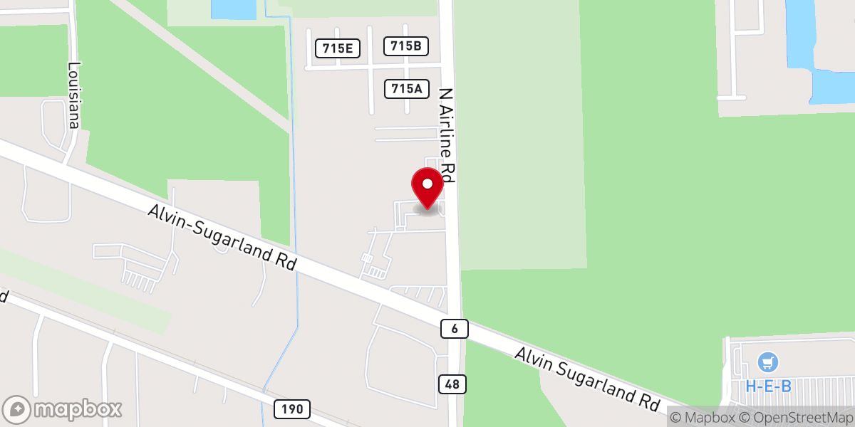 Map showing location of Sacred Heart of Jesus Catholic Community