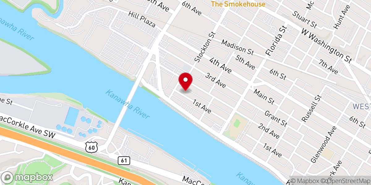 Map showing location of Walls African Methodist Episcopal Church
