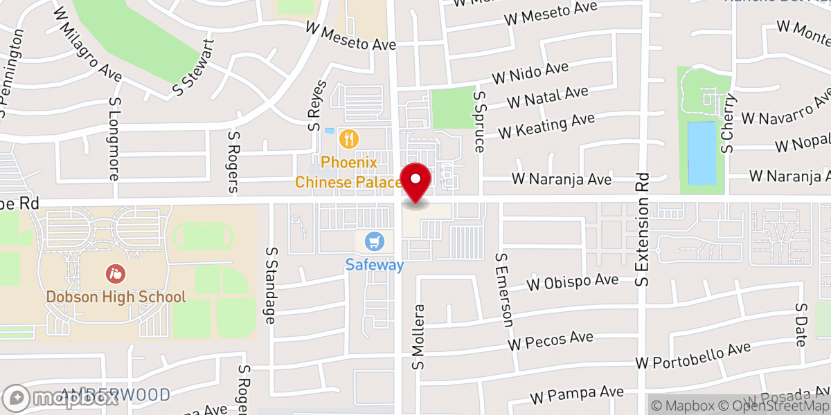 Map showing location of Old Paths Baptist Church