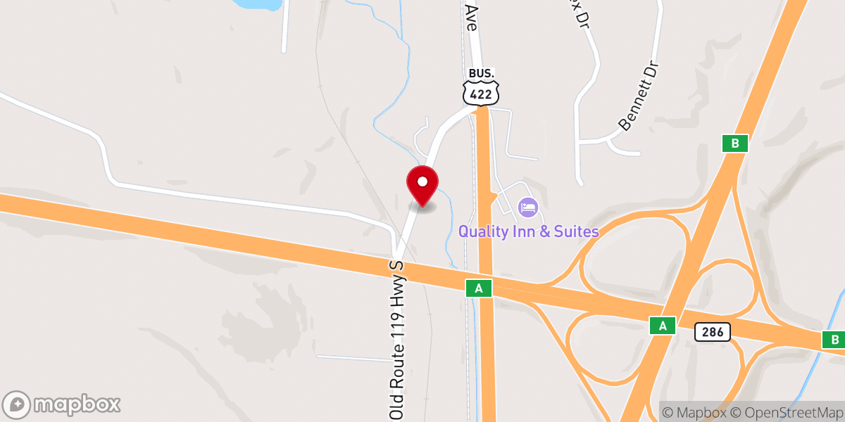 Map showing location of Divine Destiny Ministries