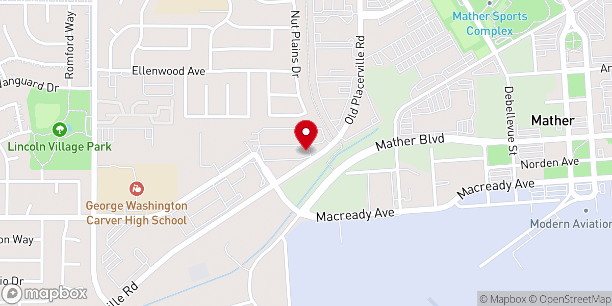 Map showing location of Redeemed Generation Church