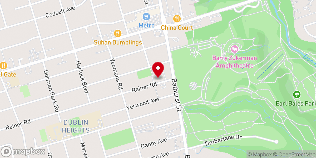 Map showing location of Beth Radom