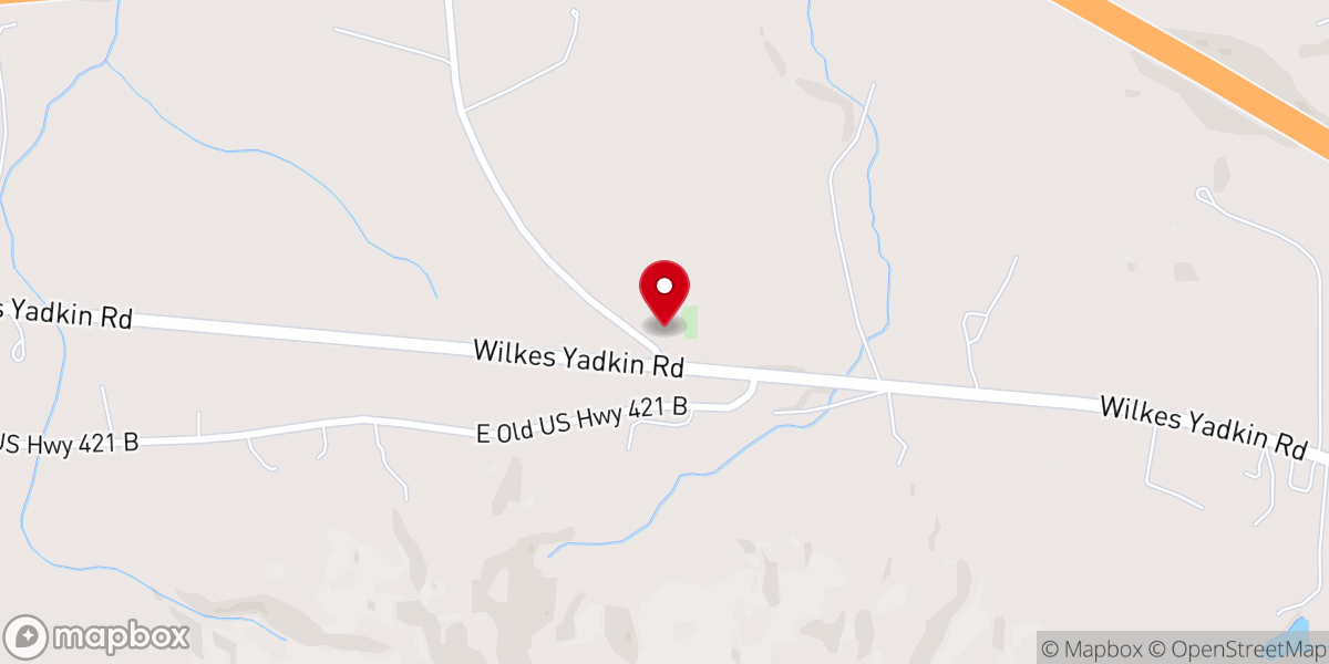 Map showing location of Mt Valley Missionary Baptist