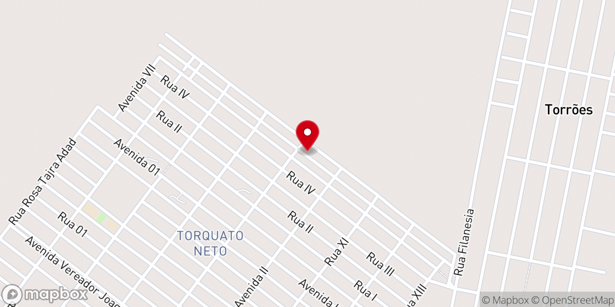 Map showing location of Igreja pentecostal deus da nova aliança