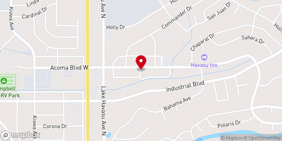 Map showing location of Living Word Family Church