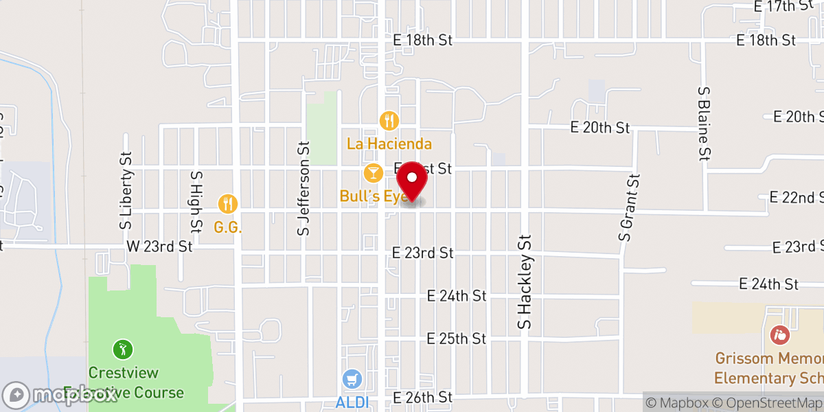 Map showing location of Faith Builders Promotions Incorporated