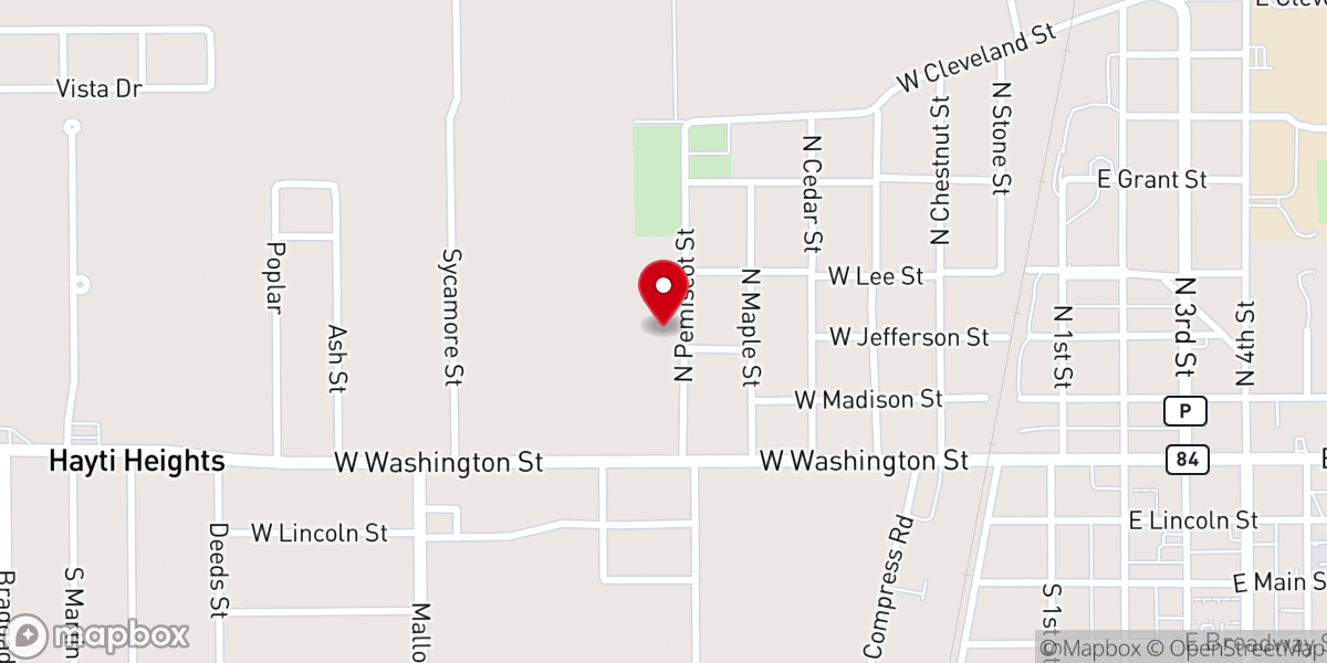 Map showing location of Morning Glory Covenant Ministry