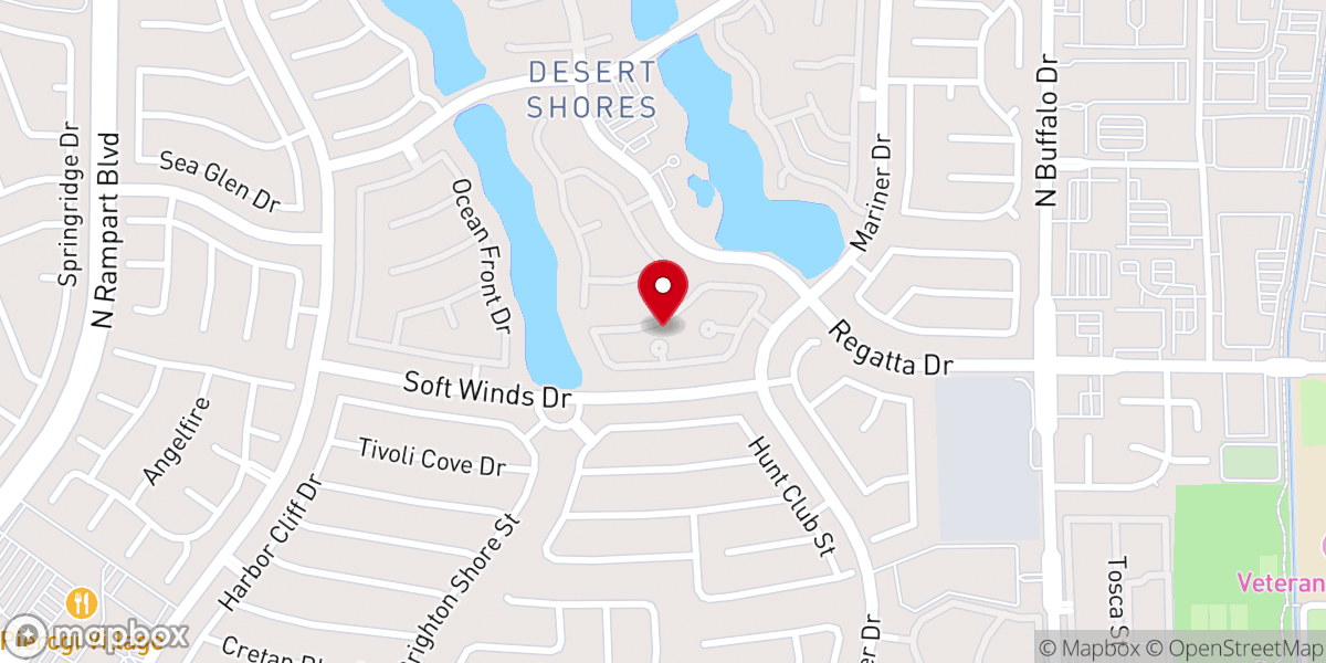 Map showing location of Summerlin Minyan Project