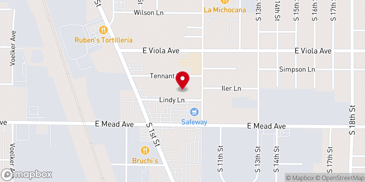 Map showing location of Revival City Church