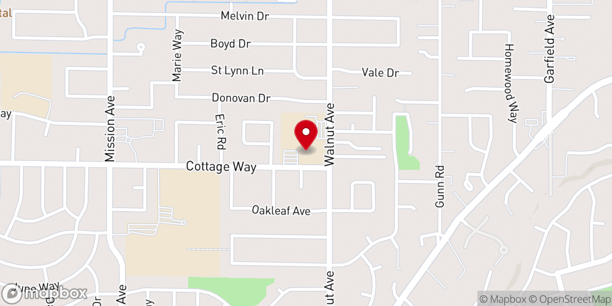 Map showing location of Our Lady of Assumption - Saint Vincent De Paul - Food Distribution Center